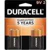 Duracell Type PP3 9V Battery 2 Pack Alcalino 9V