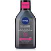 NIVEA MicellAIR SKIN BREATHE Expert struccante Bifase (1 x 400 ml), detergente viso e occhi sensibili, struccante impermeabile arricchito con estratto di tè nero