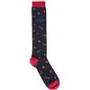 Gallo Calze lunghe uomo cotone fantasia 361 grigio