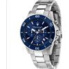 MASERATI OROLOGIO CRONOGRAFO UOMO MASERATI COMPETIZIONE R8873600002 43 BLU ORIGINALE 2024