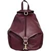 Cheval Firenze Zaino Nembus, Vera Pelle Made in Italy (Bordeaux)