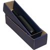 Weboxes Scatola Fondo e Coperchio 9 x 9 x 39cm (LxPxH) Confezione da 25 pezzi Colore blu
