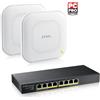 Zyxel GS1915-8EP Gestito L2 Gigabit Ethernet 10-100-1000 Supporto Power Over Ethernet Nero