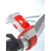 Sport e Fitness personalizzati Luce bicicletta di sicurezza in ABS Duncan personalizzate o neutre