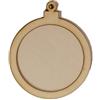 Sagoma in legno Pallina di Natale cm 14