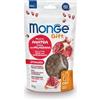 Monge Gift Sterilised Cat Ricco in Anatra Fresca con Melagrana e Mirtilli Rossi Meat Minis Per Gatti Adulti Sterilizzati 50g