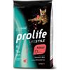 Prolife Life Style Adult Salmon & Rice Crocchette Di Salmone E Riso Per Gatti Adulti Formato 1,5 Kg.