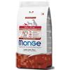 Monge Natural Superpremium Mini Puppy & Junior Monoprotein Agnello con Riso Per Cuccioli Taglia Mini Formato 2,5 Kg