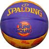 Spalding Space Jam Tune Squad Ball 84595Z - Pallone da basket da donna, 7 EU, colore: Viola