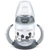 MAPA Gmbh NUK Bevimpara Mickey Grey Tazza Silicone, 150 ml
