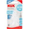 MAPA Gmbh NUK First Choice+ Tettarelle per Biberon 6-18 Mesi, 2 pezzi