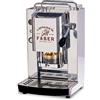 FABER COFFEE MACHINES | Modello Pro Total Inox | Macchina caffe a cialde ese 44mm | Colore Acciaio Inox | Pressacialda in ottone (BASE)