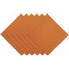 DII Solido Set Tovagliolo Collection, 20x20, Zucca Spezia, 6 Pezzi