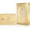 Philipp Plein - Eau de Parfum No Limits Gold 90 ml - Profumo Uomo - Note Legnose e Ambrate - Una Fragranza Audace e Opulenta - Woody Ambery - Flacone in Vetro Laccato Oro