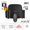 Ajax 51173.134.BL1 - AJAX Kit di Allarme Professionale Wireless senza fili GPRS / Ethernet - 4G - Black