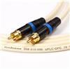 Neutrik, Van Damme Spdif Digitale Audio Video Cavo Coassiale Rca a Van Damme 75ohm Blu