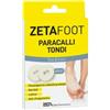 ZETA FARMACEUTICI Zetafoot Paracalli tondi protettivi in lattice morbidi grandi 8 pezzi