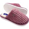 Sani' Pantofole Donna in Velluto Ciabatte da Casa Sottopiede In Memory Foam Slippers Morbide Pelose Antiscivolo Leggere (40)