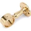 NKlaus Martim porta corrimano per corda da 30mm in ottone massiccio dorato decorazione alta 8cm 11745