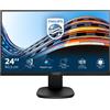 Philips Monitor Led 24 Philips 243S7EHMB Full HD 1920x1080p/5ms/Nero