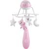 CHICCO (ARTSANA SpA) CH Giostra Arcobaleno Rosa, Chicco, Giostrina Evolutiva 3 in 1, Telecomando, Proiezione Arcobaleno, Lettino e Comodino, Melodie Rilassanti