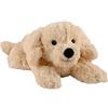 Warmies Golden Retriever - Cuscino termico imbottito lavanda con miglio rimovibile, 35 cm, 750 g, colore: Beige