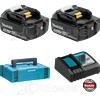 Makita Kit Energia Makita® 197624-2 ( 2x Batterie 18V 5 Ah + Caricatore DC18RC )