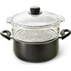Casseruola con Vaporiera in vetro - Fuoco & Idee