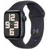 Apple Watch SE GPSCassa 40mm in Alluminio Mezzanotte con Cinturino Sport Mezzano