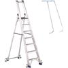 Svelt Regina 4WD - Scala Con Ruote 7 Gradini - EN131 - + corrimano