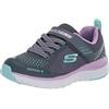 Skechers Ultra Groove Hydro Mist, Scarpe da ginnastica Bambine e ragazze, Tessuto Grigio Con Finiture Multiple, 35 EU