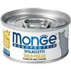 Monge Monoprotein Cibo Umido per Gatti - Solo Pollo - 24x80 gr