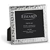 Edzard cornice per immagini cornice per foto Pavia per foto 10 x 10 cm, placcata in argento pregiato, antiossidante