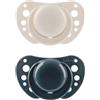 Chicco PhysioForma - Air Succhietto 6-16M Tettarella in Silicone Blu, 2 Pezzi