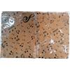 Sciarpa a Tema Musicale Oro con Note Nere Regalo Musica Natale Scarf Beige