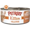 Petreet Cat Kitten Vellutate al Salmone - Lattina Da 60 Gr