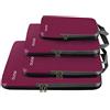 QWORK Set 6 Organizzatori Da Viaggio A Compressione - Cubi Espandibili Con Borsa Per Scarpe