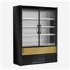 Ristosubito Espositore verticale murale refrigerato Zoin Modello Olimpo OI150PSVG-B Porte battenti Adatto per l'esposizione di bevande, latte, gastronomia fredda, prodotti preconfezionati, latticini Refrigerazione ventilata gruppo incorporato