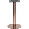Ristosubito Base da interno TESR Struttura in acciaio inox ramato, piedini regolabili Modello 489-EB4