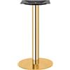 Ristosubito Base da interno TESR Struttura in acciaio inox ottonato, piedini regolabili Modello 1646-EG2