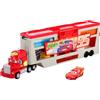 Mattel CARS - Mack Officina Cambia Colore, playset con truck e Saetta McQueen trasformabili, cabina di guida rimovibile e accessori cambia colore inclusi, giocattolo per bambini, 4+ anni, HPD82