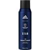 adidas UEFA STAR Edition Deo Body Spray, deodorante per uomo, aromatico e fresco, 150 ml