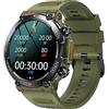 CRGANGZY K56PRO Smartwatch alla moda con schermo da 1,39 pollici Smart Watch sportivo Fitness Tracker frequenza cardiaca Monitor della pressione sanguigna Bluetooth compatibile 5.0 Chiamata