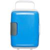 WJING Mini frigorifero elettrico portatile per auto da 4 l, con compressore da 12 V/220 V, per auto, casa, ufficio, picnic, -5 ~ 65 (bianco)-blu