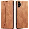 OKZone Cover per Samsung Galaxy A13 5G / A13 4G / M13 5G, Custodia Flip Pelle Portafoglio Magnetica Libro [Slot Schede], Silicone TPU Bumper Wallet Supporto Cover, Antiurto [Kickstand] (Khaki)