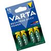 AG Varta Batterie ricaricabili Varta HR6 - Confezione da 4 batterie ricaricabili AA 2600 mAh