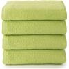 Top Towel - Plus - 4 Toallas Bidet o Viso - Set di Asciugamani - Asciugamani da bagno - 100% Cotone