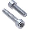 Keple Viti a Testa Cilindrica Esagonale M6x25 25 pezzi A2 in Acciaio Inox con Esagono Incassato e Chiave a Brugola Vite Esagonale Filettatura di Fissaggio per Impieghi Gravosi Standard DIN912 (6mm x 25mm)