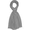Lorenzo Cana Sciarpa Italiana Pashmina 100% Cashmere Scialle 79'' x 27'' Grigio 7829711