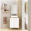 Baikal MODULO, Legno Melammina 16 mm, Bianco, 60 cm